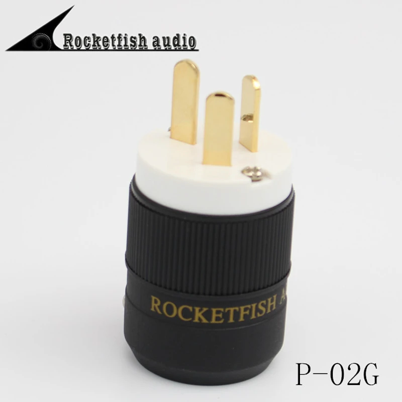 Hi end ROCKETFISH позолоченная вилка переменного тока стандарта США и разъем IEC для
