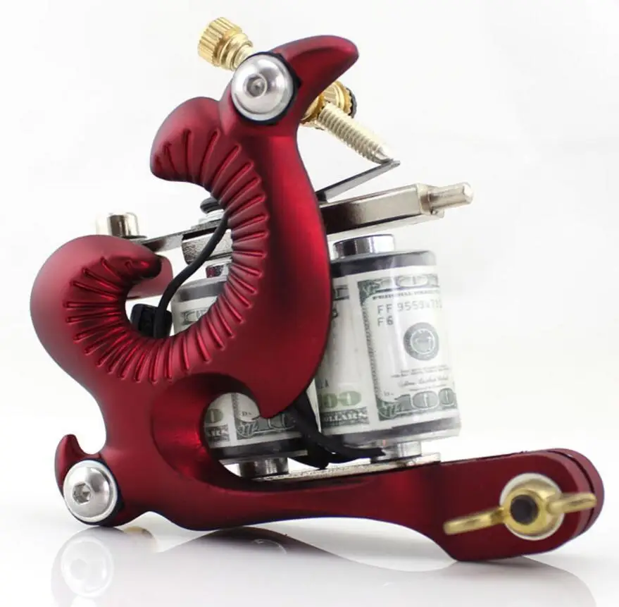 Профессиональный Полный роскошный комплект татуировок машина 2шт лайнер + шейдер