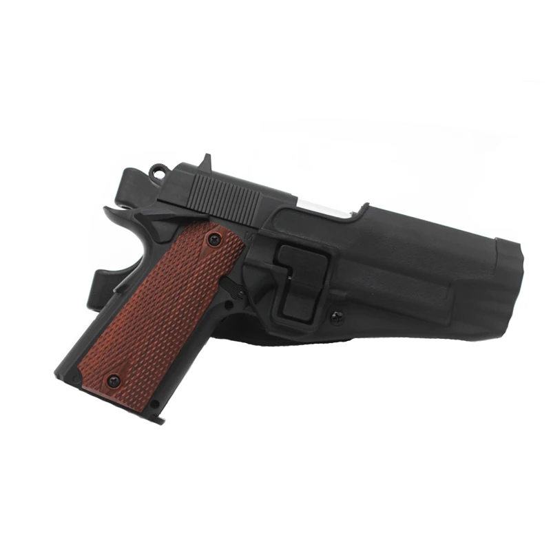 

Tactical Level 2 Duty Holster with Jacket Slot Belt Loop for Colt 1911 Handguns Right Hand
