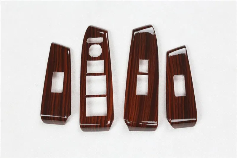 1 партия автомобильные наклейки ABS деревянные зерна внутренняя отделка Обложка