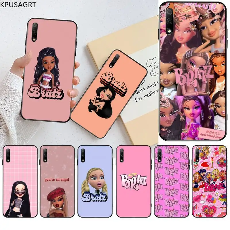 

fashion lovely Doll Bratz Custom Soft Phone Case for Huawei Honor 30 20 10 9 8 8x 8c v30 Lite view pro