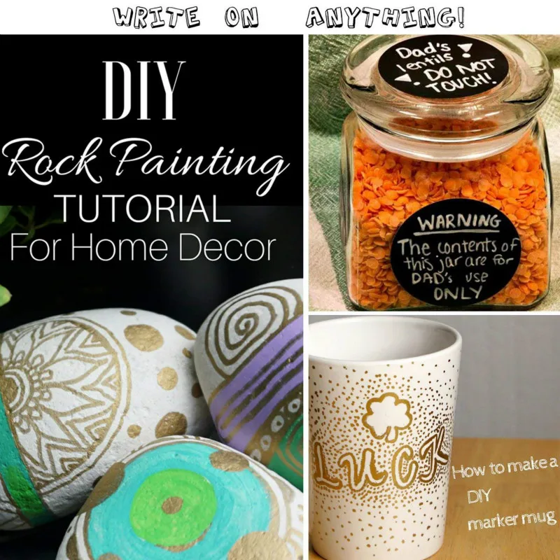 10 цветов/партия металлические маркерные ручки кисть ручка для рок-живописи