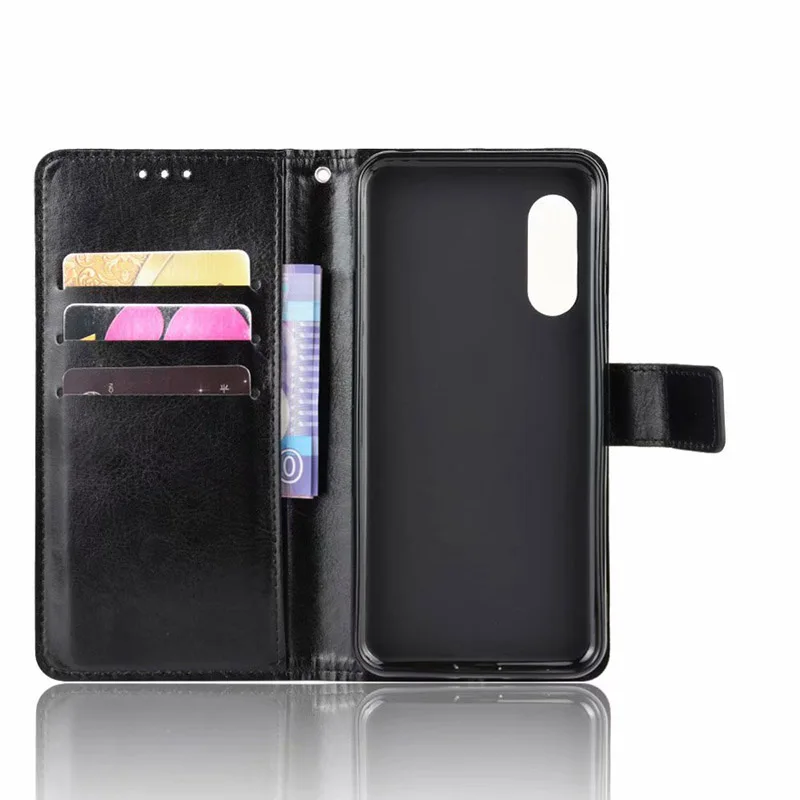 Флип чехол для Sharp Aquos Sense 3 Lite кожаный женский бумажник Sense3 чехол|Бамперы| |