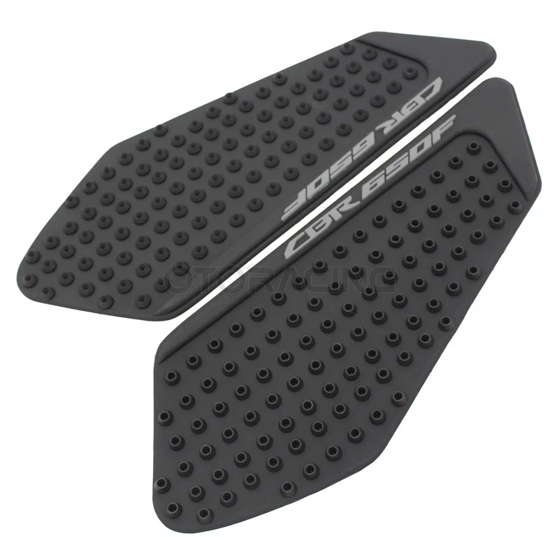 Мотоцикл Защита Антискользящая пластина на бак с наклейкой под колени для удержания топлива Traction Side 3M Декаль для Honda CBR650F CBR 650F 2014-2017 on.