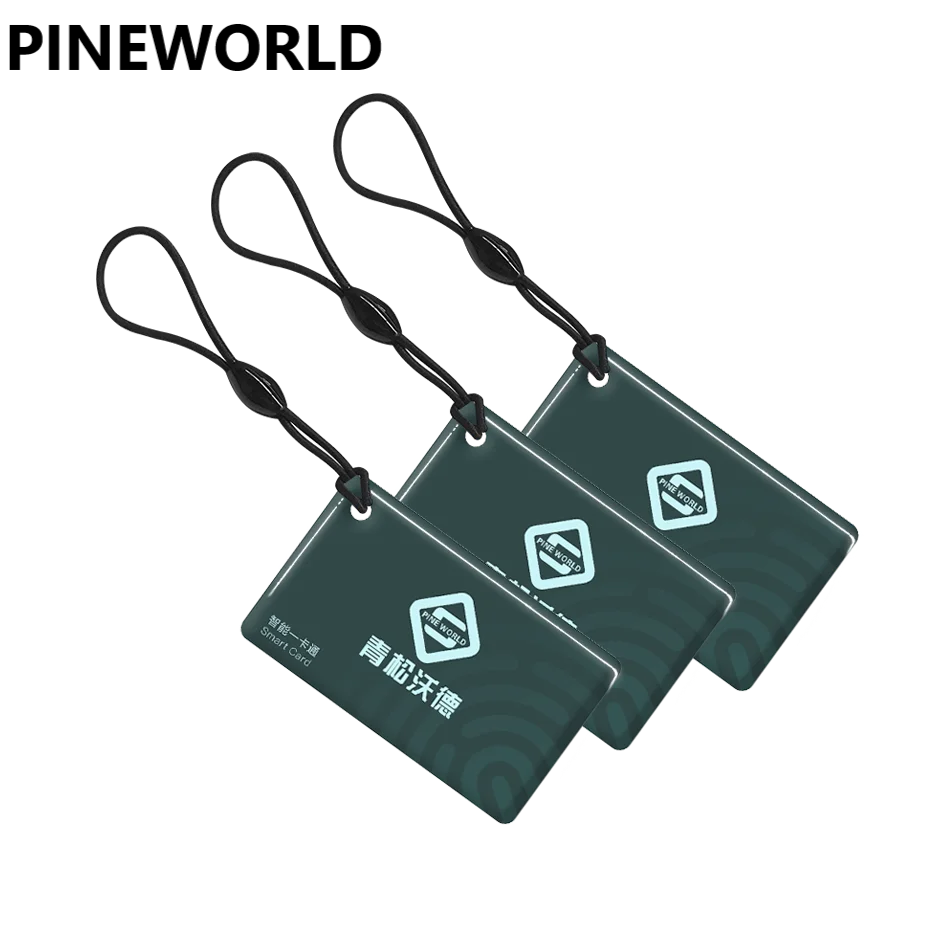 Карты RFID PINEWORLD для смарт-замка брелки 13 56 МГц Q201 Q202 Q203 Q303 + ключи контроля доступа