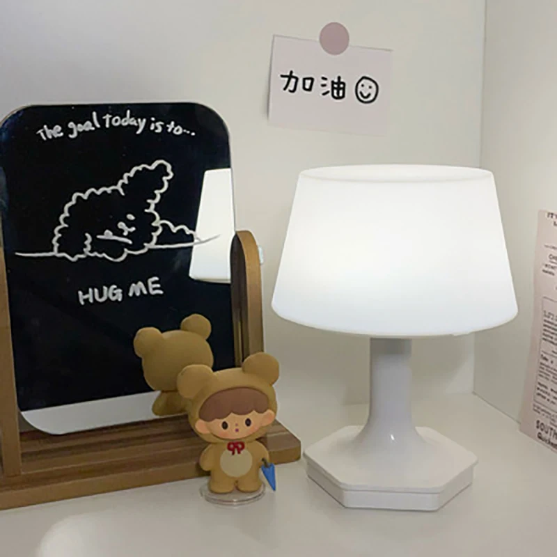 

Ночсветильник с питанием от USB светильник лампа для сна в спальню, с защитой глаз, теплым и романтичным дизайном, прикроватная лампа с таймер...