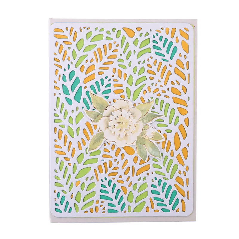 Штампы Eastshape в форме листьев металлические режущие штампы для изготовления карт