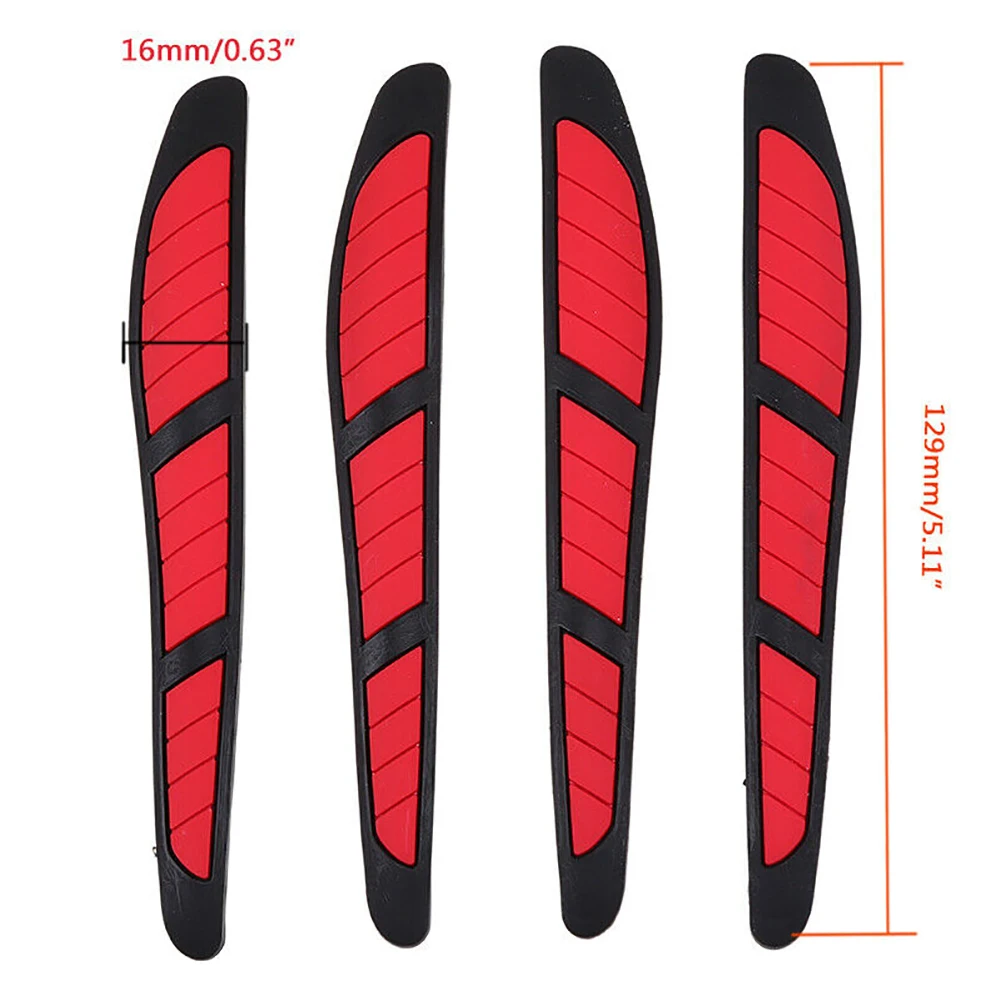 The New Stylish 4Pcs Car Door Edges Rearview Mirror Guard Strip Protector Anti-collision waterproof Sticker adhesive tape | Автомобили и