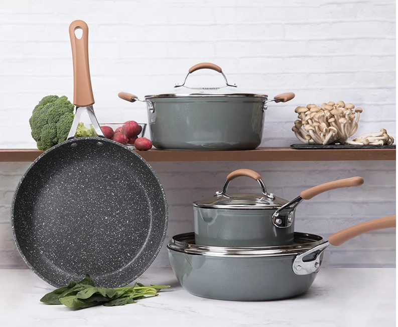 4 шт. антипригарный горшок набор домашняя кастрюля для приготовления молока пищи