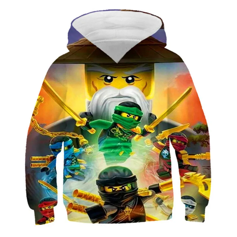 

Spring Children's Clothing Printed Cartoon Animal Clothes 4-14y Baby Boys Casual Sweatshirt Long Sleeved Fashion Clothes Tops