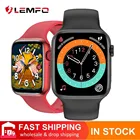 Смарт-часы LEMFO часы IWO W66 Bluetooth Вызов IP67 водонепроницаемые 280 мАч мониторинг уровня кислорода в крови Смарт-часы для мужчин и женщин экран 1,7 дюйма