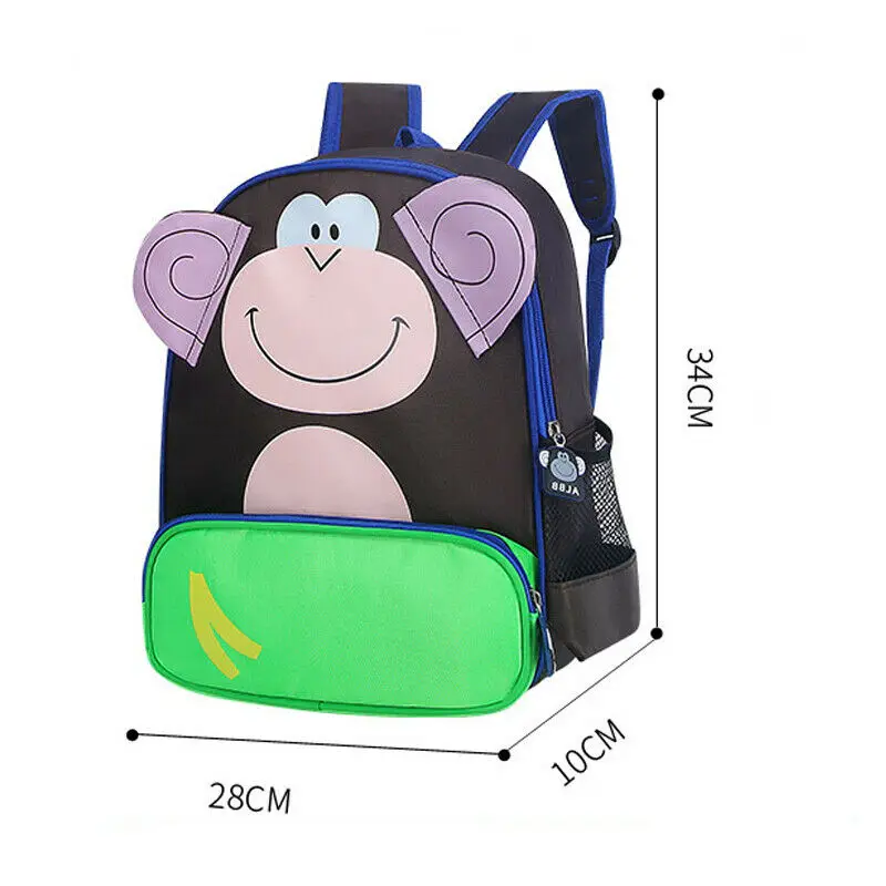 Детский Школьный рюкзак для мальчиков и девочек с 3d-изображением животных | Багаж