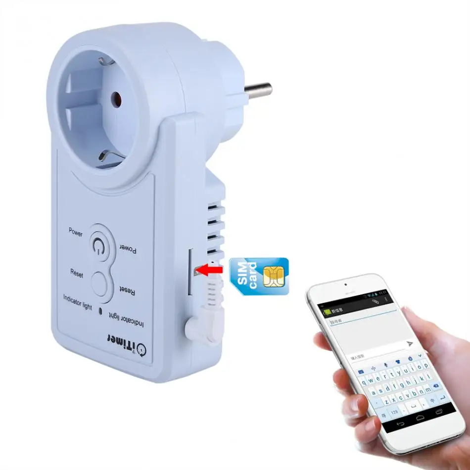 

Multi-function Timer Switch Smart Socket EU plug Mobile Phone Remote Control Smart Home Socket