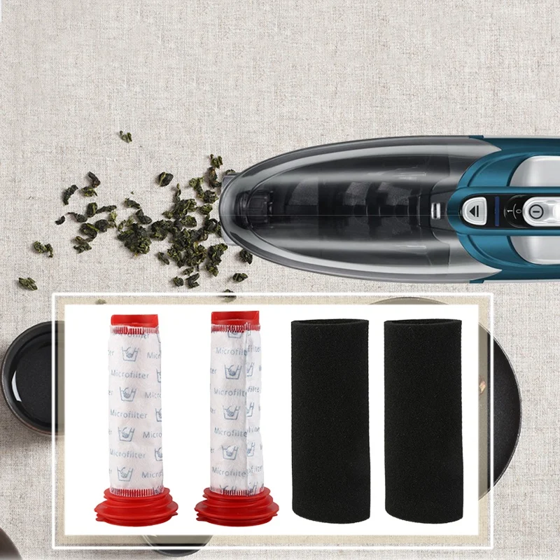 Моющийся фильтр основной палки + вставка пены для Athlet беспроводной пылесос (2 из