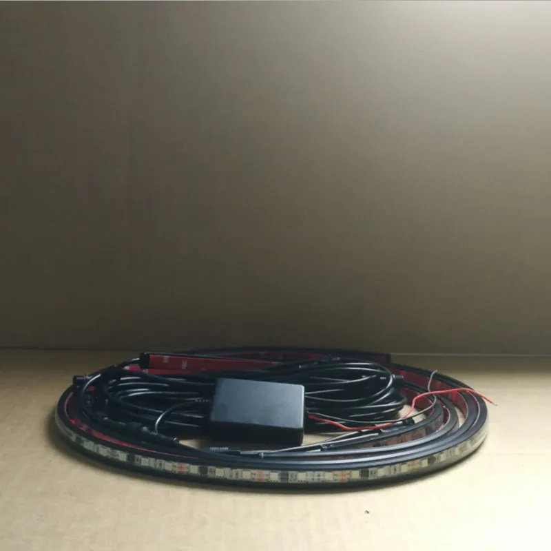 12V под автомобиль светодиодный светильник с Underglow гибкие светодиодные ленты s RGB