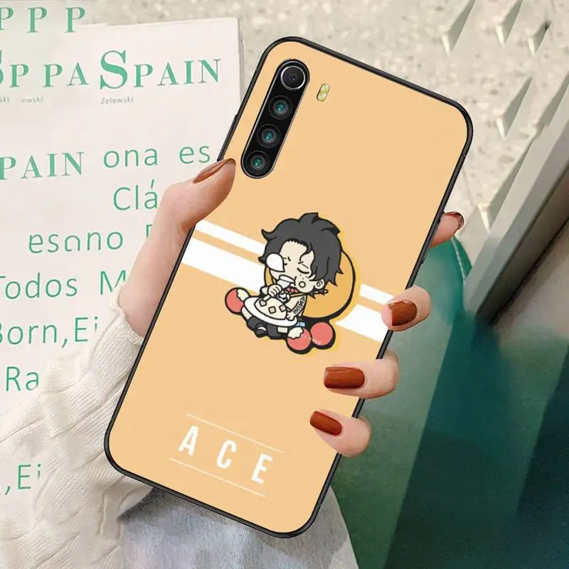 

ZFGHSHYQ Cartoons One Piece Phone Case For Redmi 7 8 9 A K20 30 Pro Note 8 9 Pro 9s