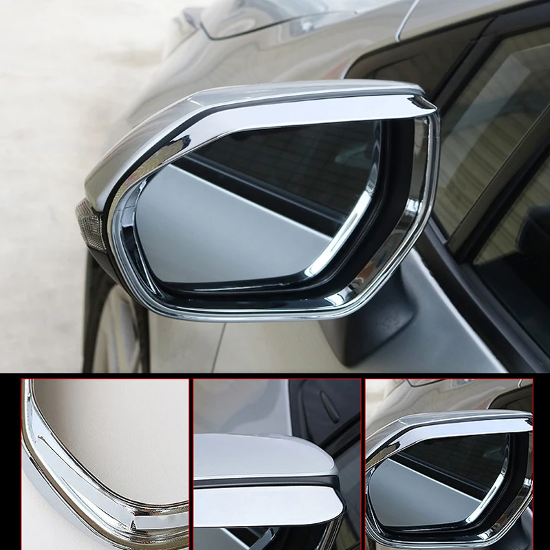 2 шт. хромированные накладки на зеркало заднего вида для Toyota Corolla E210 2019