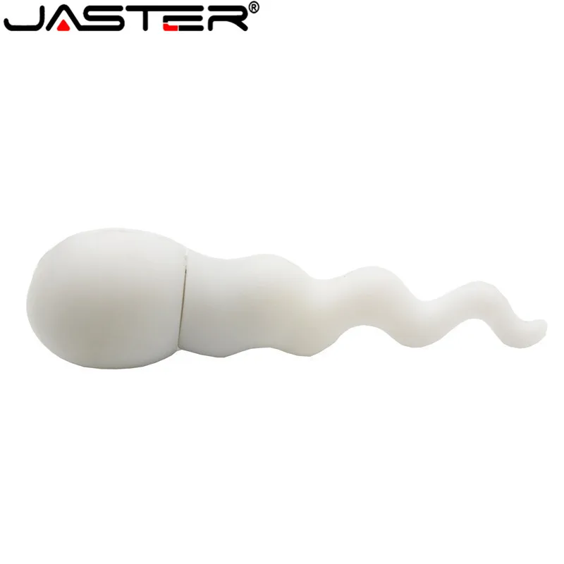 JASTER Lovely белый головастиками Флеш накопитель спермы карту флэш-памяти с