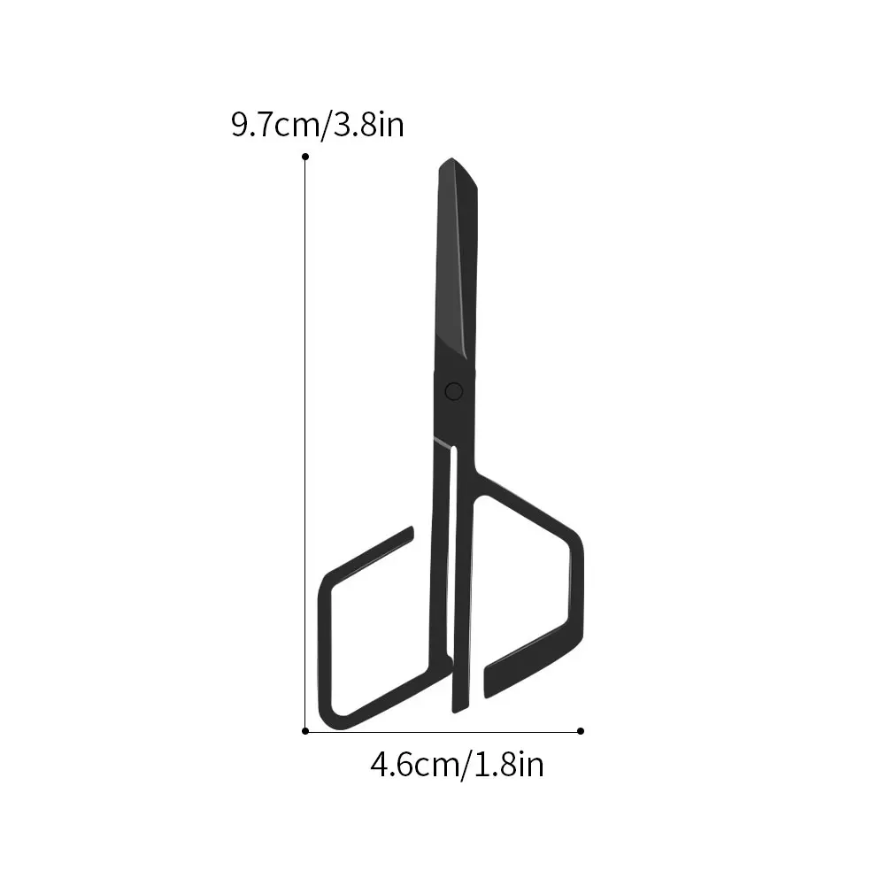 

Stainless Steel Small Nail Tools Nose Hair Scissors Stainless Steel Beard Mustache Eyebrow Trimmer Facial Hair Shears Silver