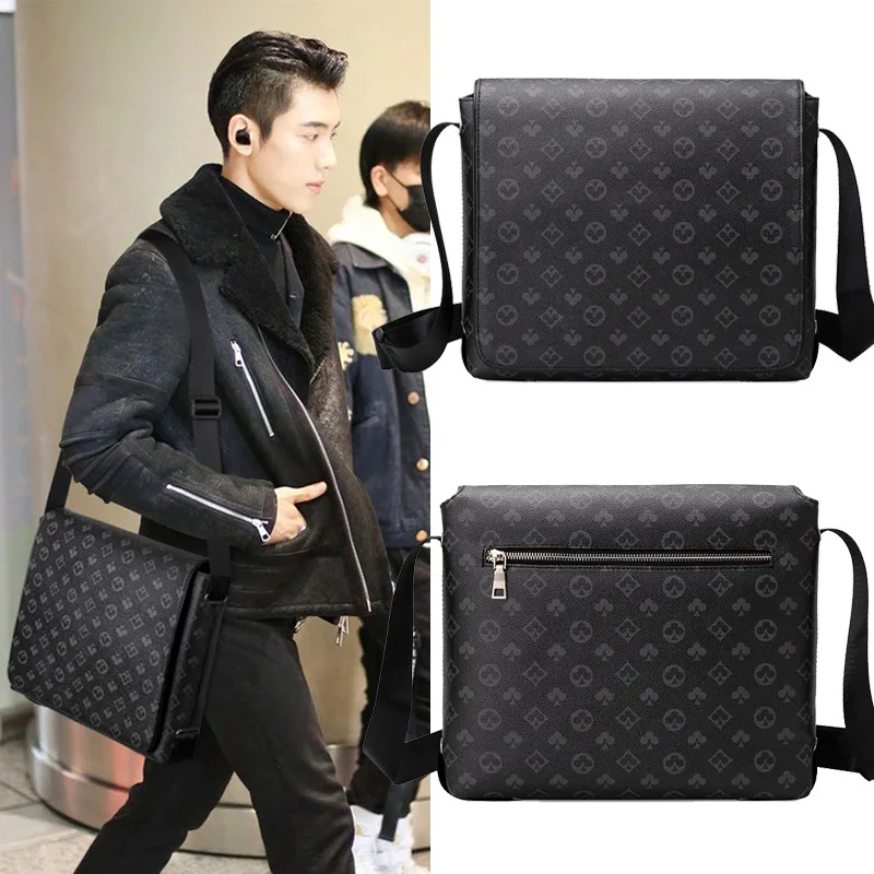 

Famous Brand Designer Business Men's Messenger Bag Male Travel Shoulder Crossbody Bags Briefcase Handbags Bolsos De Hombre