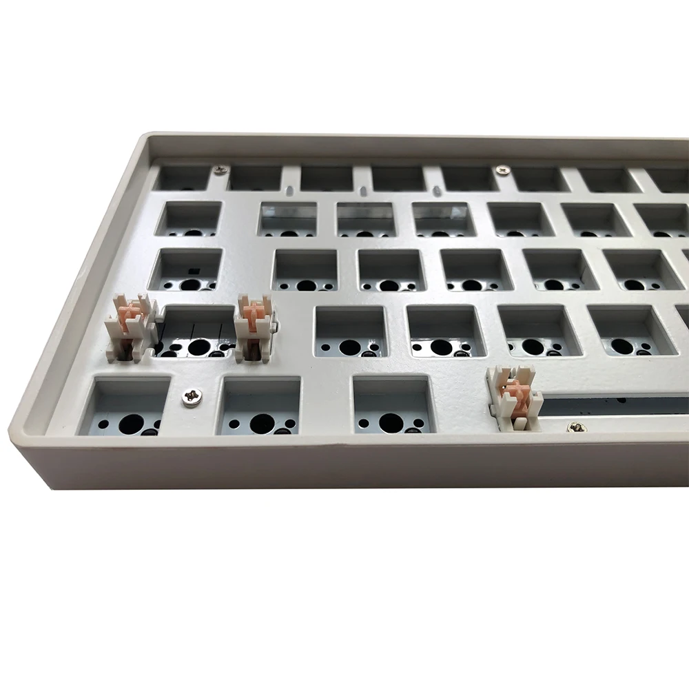 metoo tester diy keyboard 68keys hotswap keyboard customized kit two mode bluetooth 2 4ghz mute cotton compatiable with 35 free global shipping