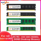 ОЗУ WAL DDR3 DDR2 2 ГБ, 4 ГБ, 8 ГБ, 1333 МГц, 1600 МГц, 1866 МГц, 240-контактный модуль памяти RAM Memoria для настольного компьютера Intel и AMD