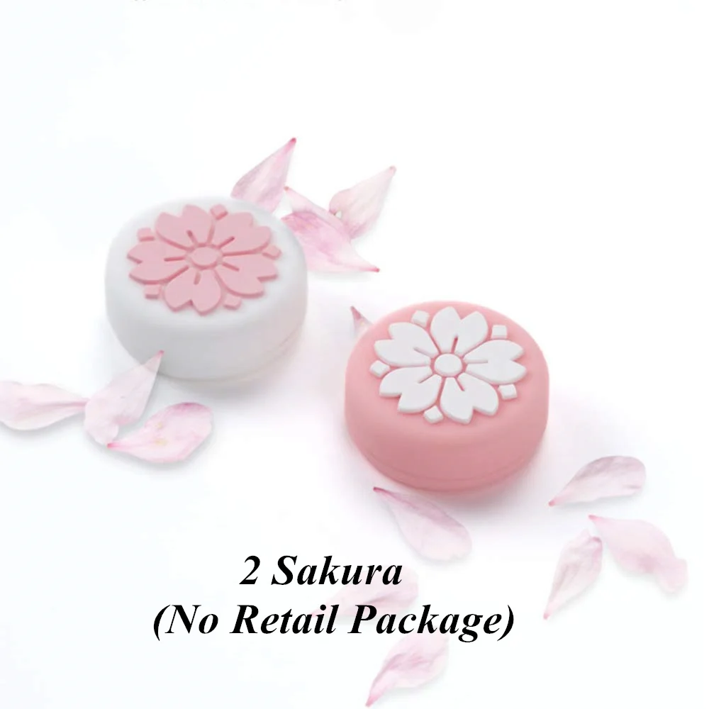 2 pcs sakura IVYUEEN 2 шт. аналоговые силиконовые колпачки-ручки для пульта переключения shand Joy-Con Джойстики для джойстика крышки для контроллера Joy Con - Цвет: 2 pcs sakura