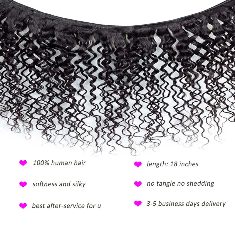 Волнистые волнистые пряди с закрытием 13*4 Кружевные бразильские человеческие