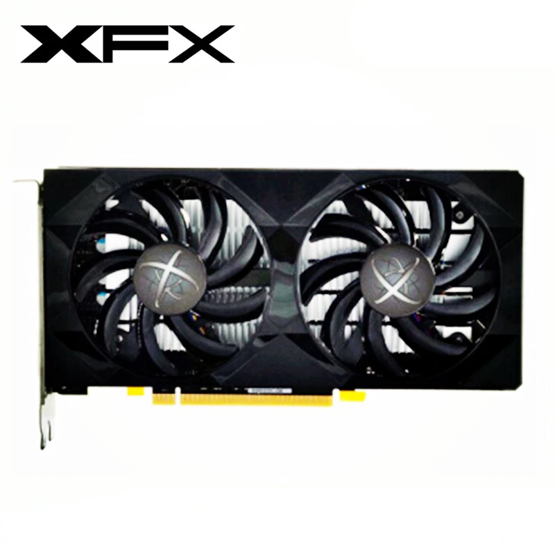 XFX RX460 4 Гб видеокарты AMD Radeon RX 460 GPU Настольная компьютерная игровая карта Videocard Not