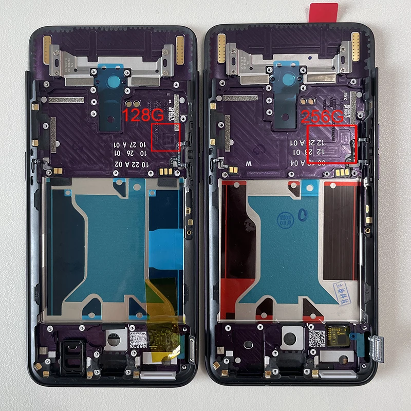 M & Sen-Marco de pantalla LCD Amoled Original de 6,42 "para OPPO FIND X, digitalizador de Panel t&aacute;ctil, para Oppo FindX CPH1871 PAFM00-1