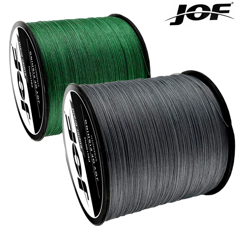 

JOF Fishing Line 300M 12 Strands Braided Fishing Line Multifilament PE Line Super Strong 20 -120LB