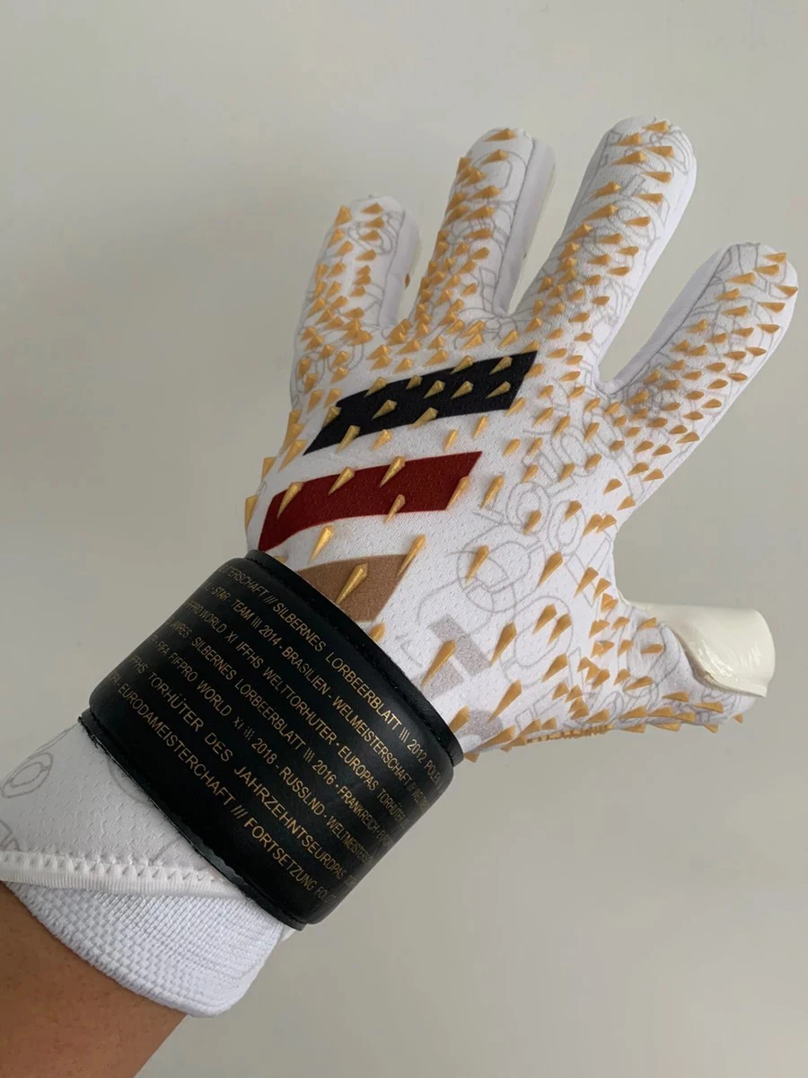 

Новинка 2021, противоскользящие профессиональные перчатки для вратаря из латекса