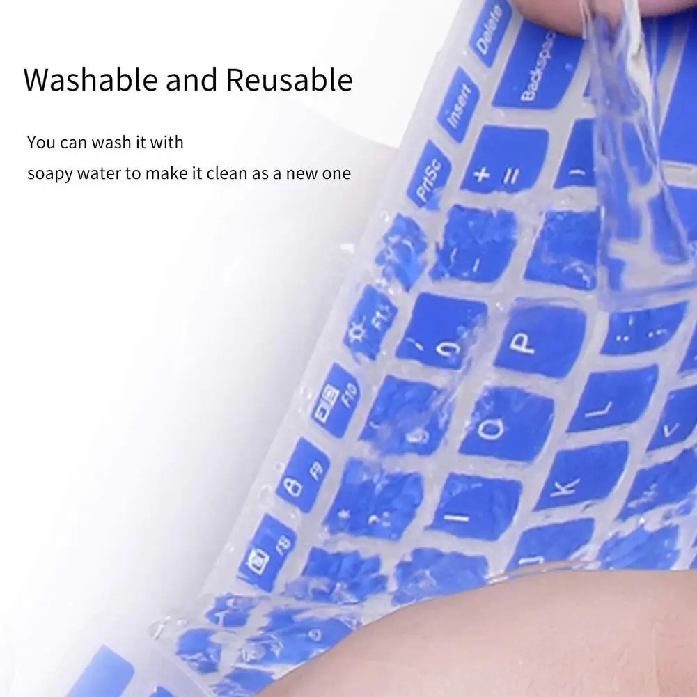 

15.6 Inch Silicone Laptop Notebook Keyboard Cover Ultra-thin Skin Protector For Lenovo IdeaPad 330C 320 Waterproof