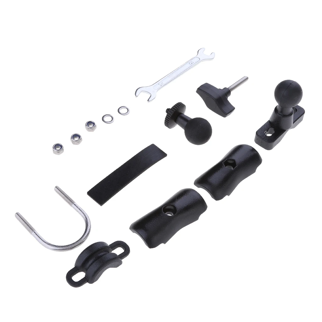 Обзор мотоцикла зеркальная камера U Болт крепление и двойная розетка Стандартный