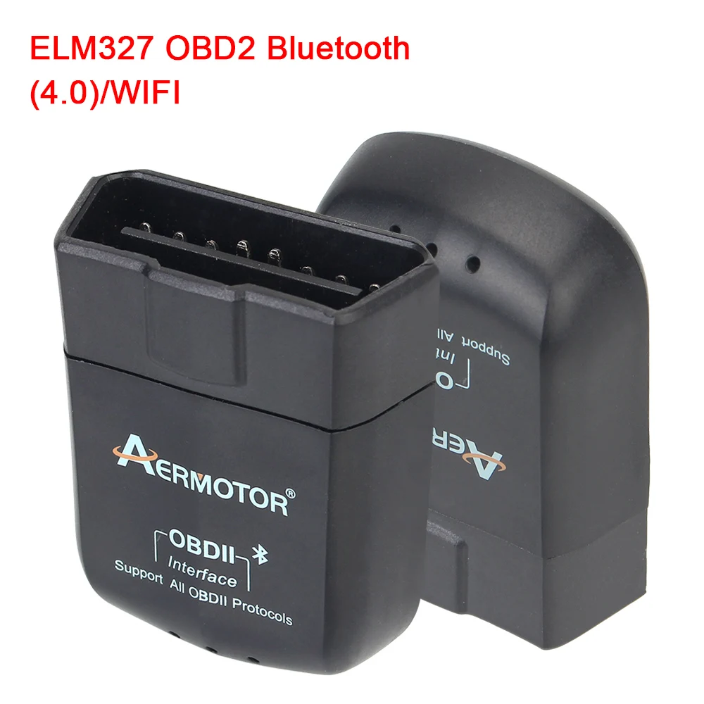 ELM327 V1.5 OBD2 Scanner Car Diagnostic Tool Bluetooth-compatible/WIFI Auto Coder Reader Repair Tool For IOS Android PC