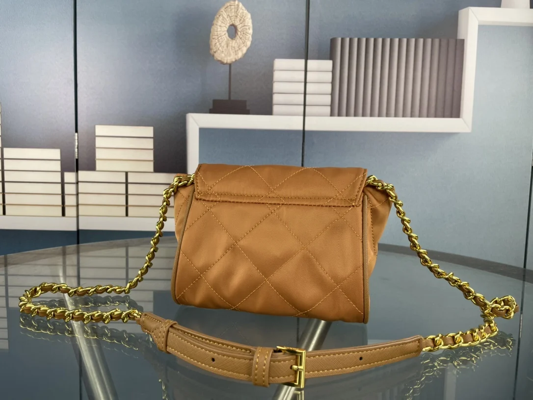 

Fashion design ladies shoulder chain bag 2020 leather messenger high quality handbag