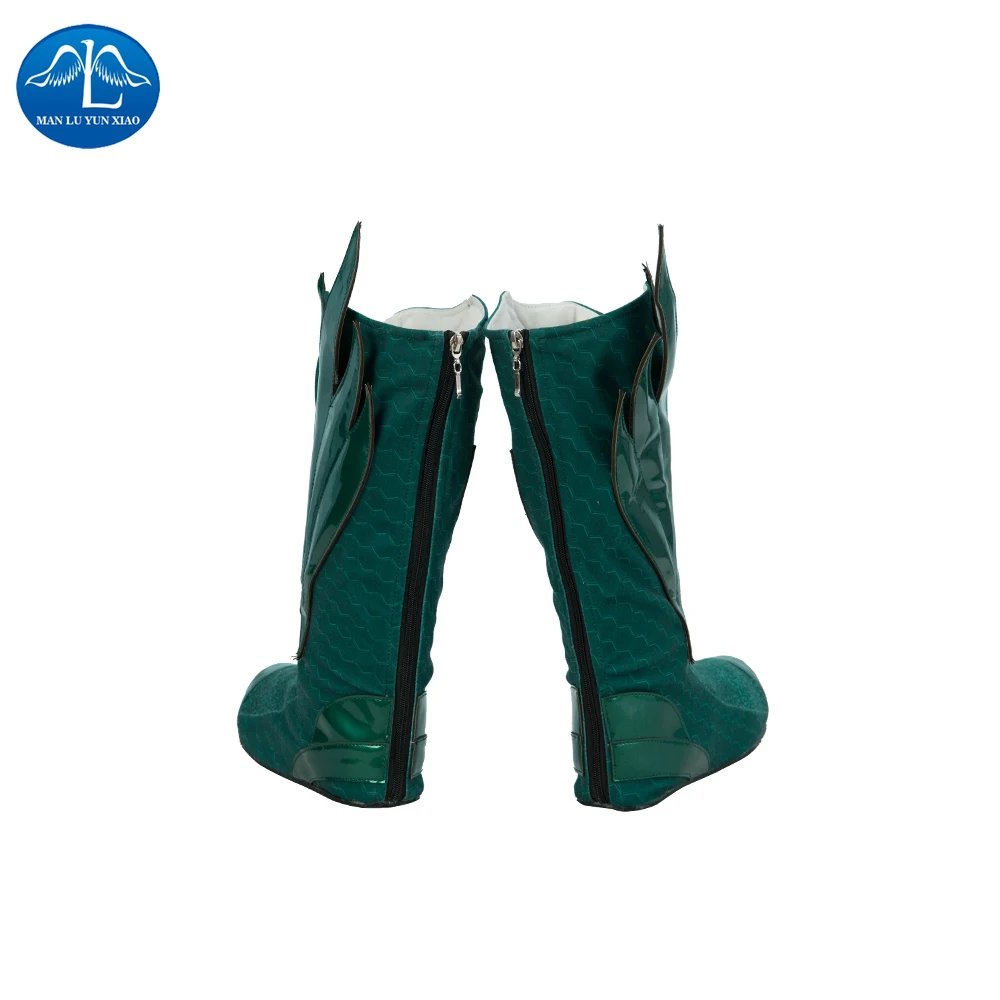 Ботинки для косплея аквамана ManLuYunXiao высокие туфли Артура карри из искусственной