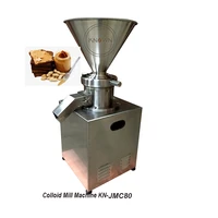 factory price jmc80 peanut coconut sesame grinding machine tomato colloid mill paste jam butter maker chili crushing maker