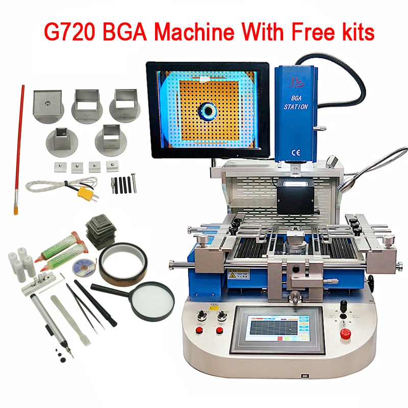 3 зоны BGA LY G720 полуавтоматическое выравнивание фотоэлементов с комплектом