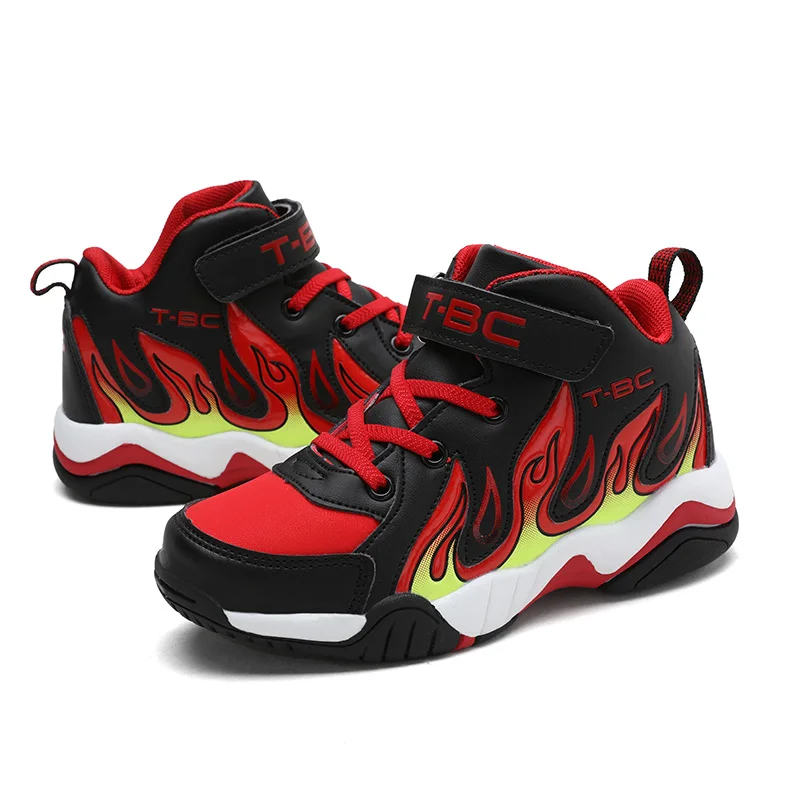 Детская Баскетбольная обувь спортивная Детские повседневные кроссовки походная