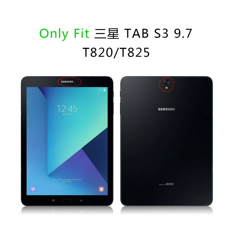 Чехол для планшета Galaxy Tab S3 9 7 &quotTPU силиконовый чехол защитный Кристальный Samsung