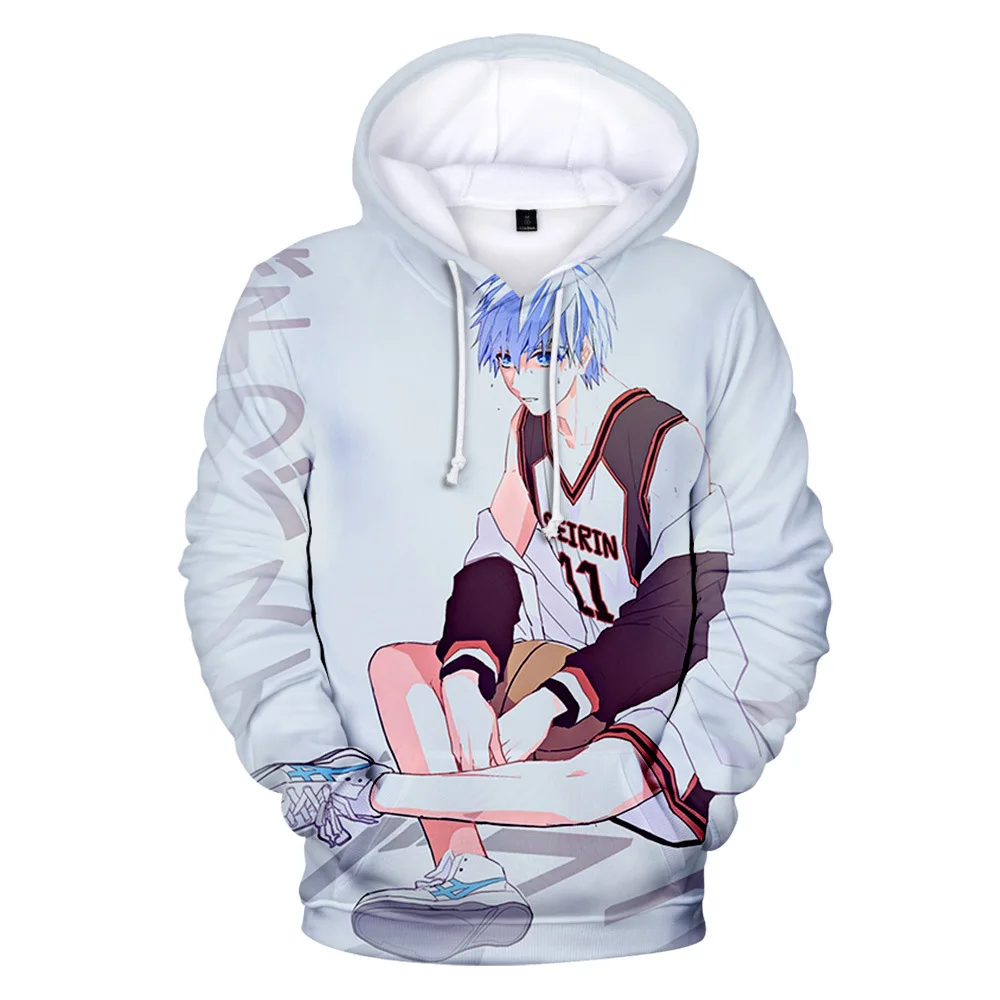 

2021 New Kuroko's Basketball Hoodies Men/Women Fashion Casual Idol Sweatshirt 3D Print Creative Hoodies Autumn Winter Clothes