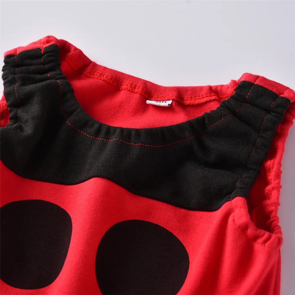 Комбинезон с принтом Жук на Хэллоуин одежда для малышей жилет длинными рукавами