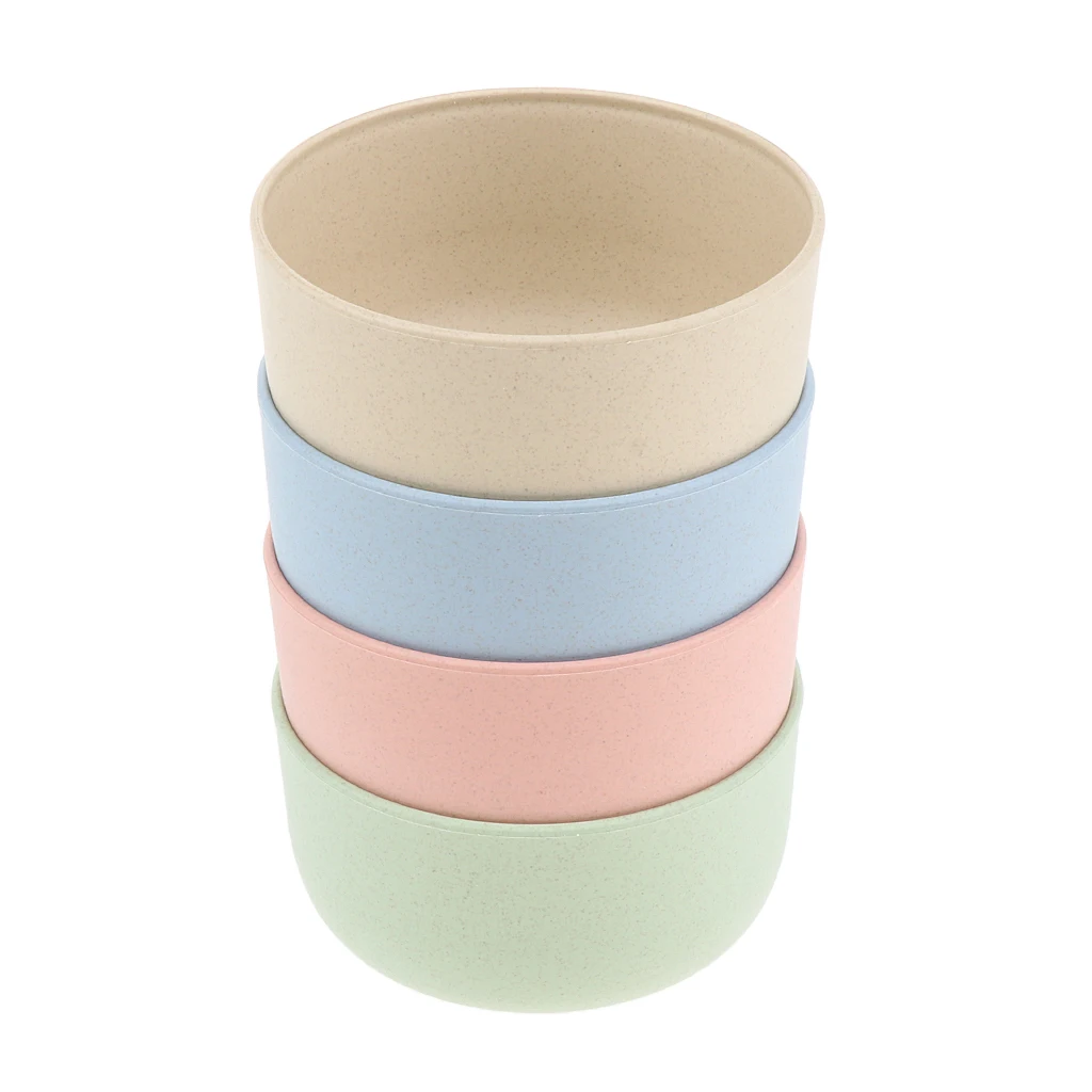 

4pcs Outdoor Camping Picnic Bowl Set / Anti Scald Healthy Picnic Tableware