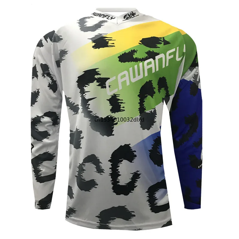 

CAWANFLY Motocross Jersey Maillot Ciclismo Hombre Dh Downhill Jersey Off Road Mountain Long Sleeve Mtb Jersey