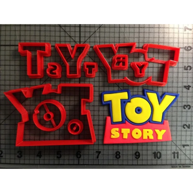 Игрушка логотип Картофельная собака хрипы Пингвин Базз силуэт помадка резак для