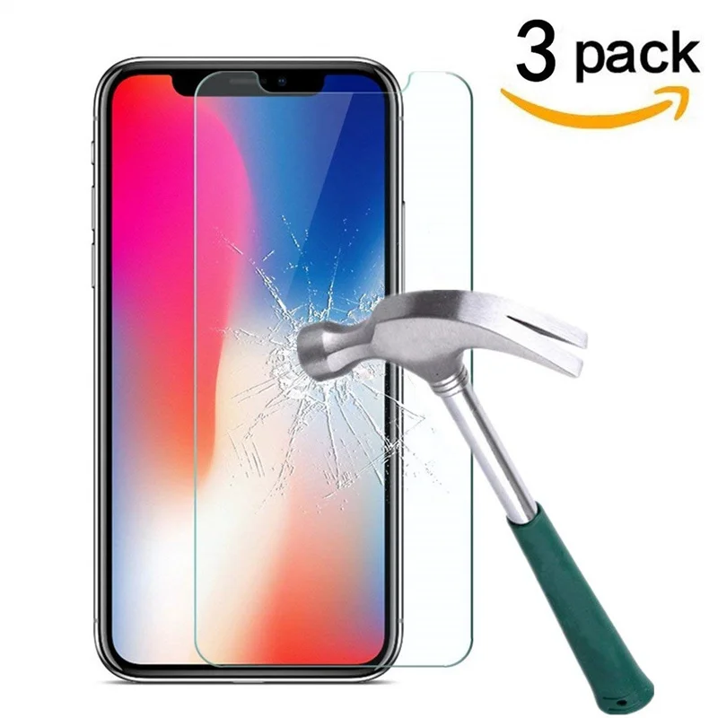 3 шт. закаленное стекло для iPhone 11 12 Mini Pro MAX XS Защита экрана Ifhone SE 2020 XR X 8 7 6 Plus 5 s