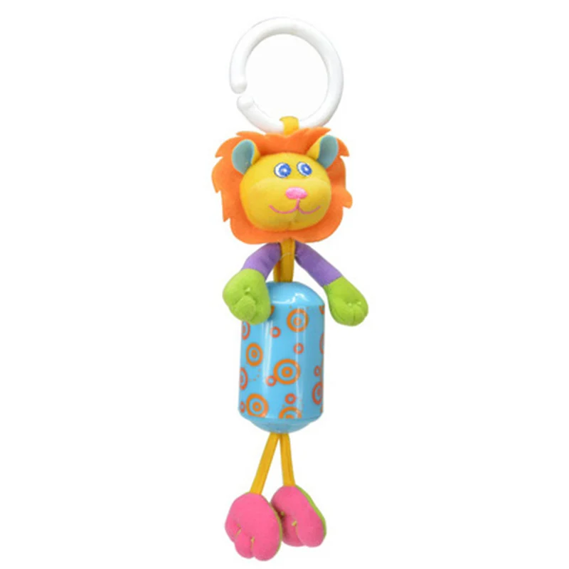 

baby Kid bed Hanging Car Bells Plush Toy baby rattle toys Baby Bed Hanging Toy