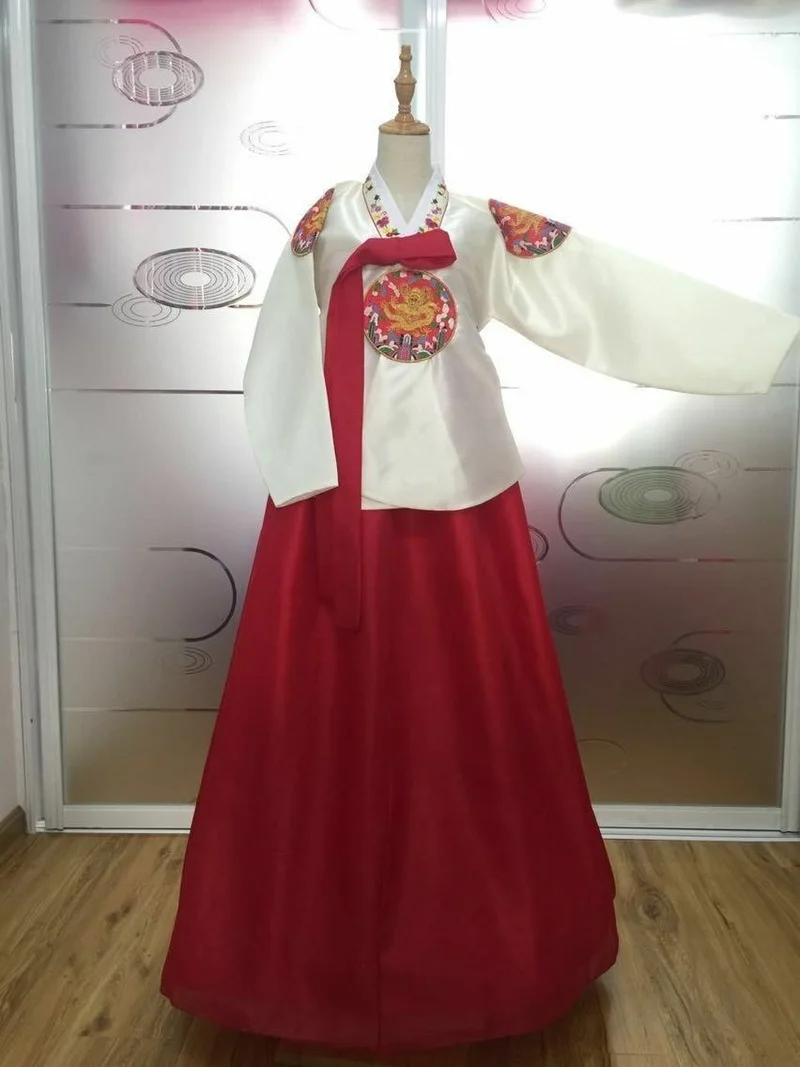 

Женское традиционное корейское платье в стиле ханбок на заказ, корейский ханбок