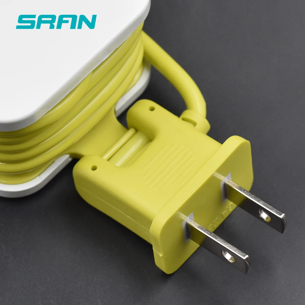 Штепсельная Вилка американского стандарта USB розетка Мощность полосы